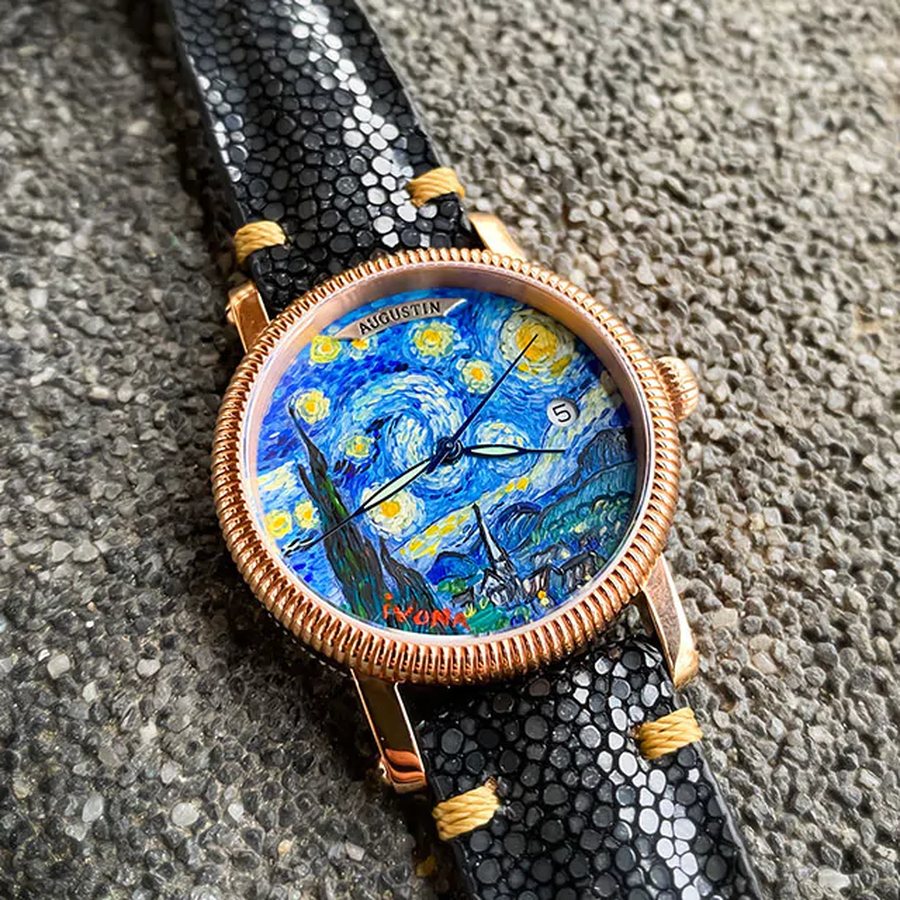 A doua piesă Van Gogh, cu altă compoziție pe cadran